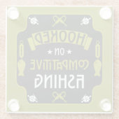 Wettkämpfturnier Glasuntersetzer (Rückseite)