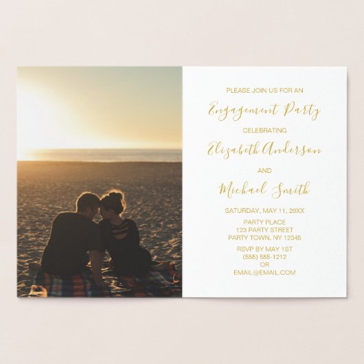 Wettkampfveranstaltung für echte Gold-Foil-Zusamme Folienkarte (Innenseite)