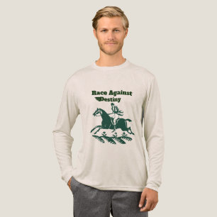 Wettlauf gegen das Schicksal – Vintage-Reitsport-G Tri-Blend Shirt