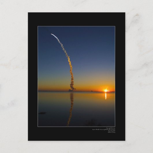 Wettrennen mit der Sonne Postkarte (Vorderseite)