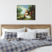 Wettstreit im Park Leinwanddruck (Insitu (Schlafzimmer))