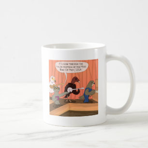 Wettstreit um die Vögel von Prey Talon Kaffeetasse