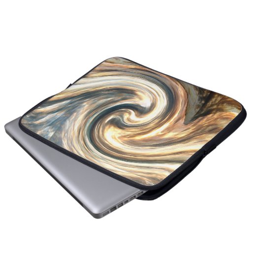 Wetzende Wolken...... Laptopschutzhülle (Vorne Knopf)