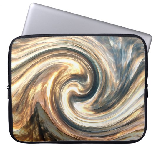 Wetzende Wolken...... Laptopschutzhülle (Vorderseite)