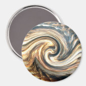 Wetzende Wolken...... Magnet (Vorderseite/Rückseite)