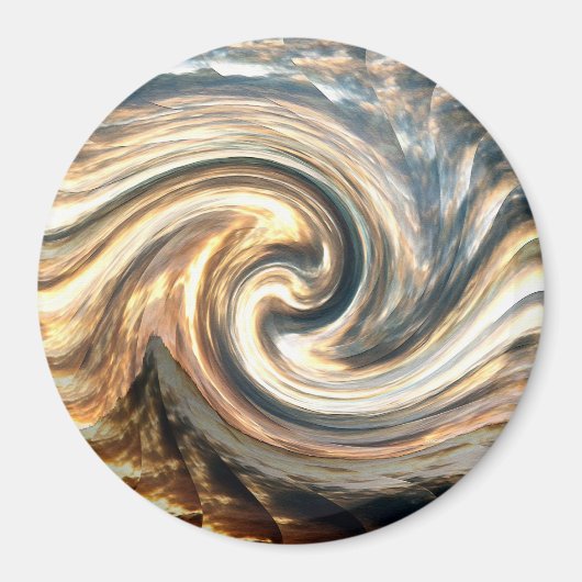 Wetzende Wolken...... Magnet (Vorne)