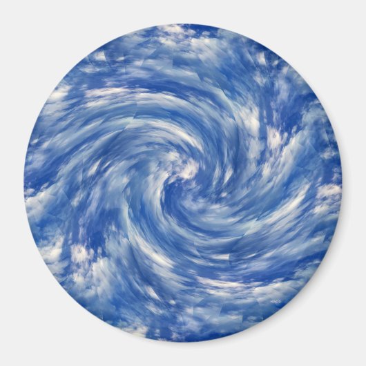 Wetzende Wolken...... Magnet (Vorne)