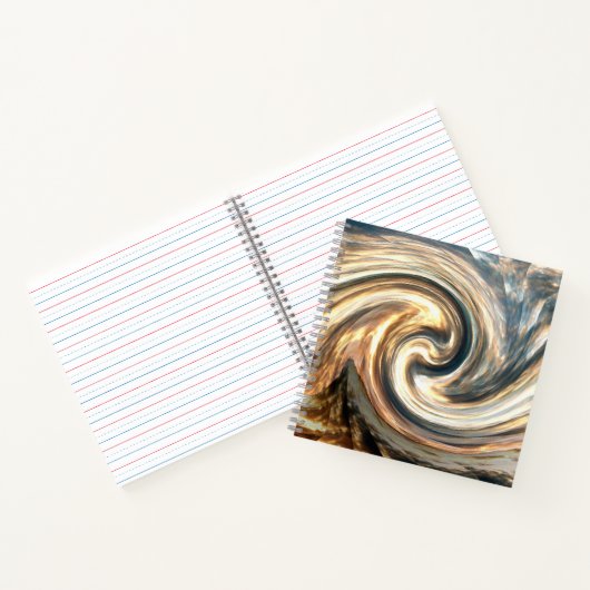 Wetzende Wolken...... Notizblock (Innenseite)