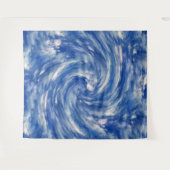 Wetzende Wolken...... Wandteppich (Vorderseite (Horizontal))