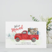 Weve bewegte neue Ankündigung zur Adressenverschie (Stehend Vorderseite)