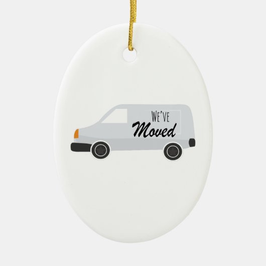 Weve bewegte sich keramikornament (Vorne)