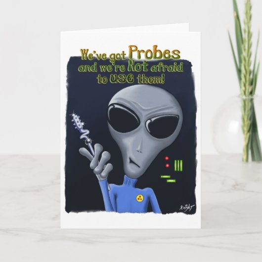We've got Probes Card Karte (Vorderseite)