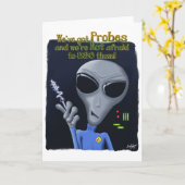 We've got Probes Card Karte (Gelbe Blume)