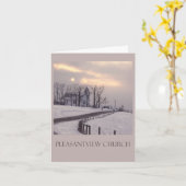 We've missed you at church karte (Gelbe Blume)