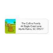 We've Moved Gopher on Golf Course Announcement (Vorne)