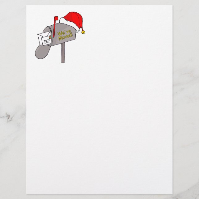 We've Moved! New Address Letterhead (Vorderseite)