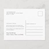 We've Moved New Address Moving Ankündigungspostkarte (Rückseite)