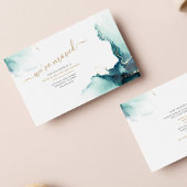 We've Moved New Address Moving Announcement Visitenkarte