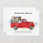 We've Moved New Year Moving Announcement Card Ankündigung (Vorne/Hinten)