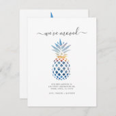 Weve Moved Pineaple Änderung der Adresse bewegen (Vorne/Hinten)