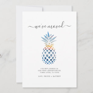 Weve Moved Pineaple Änderung der Adresse bewegen Ankündigung