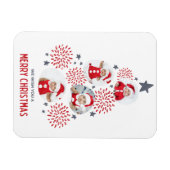 #WeWishYouAMerryChristmasFlexiblePhotoMagnet Magnet (Horizontal)