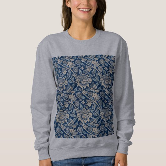 Wey, 1883 von William Morris Sweatshirt (Vorderseite)