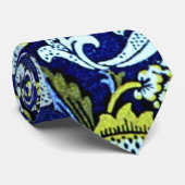 Wey, Vintages Muster von William Morris Krawatte (Gerollt)