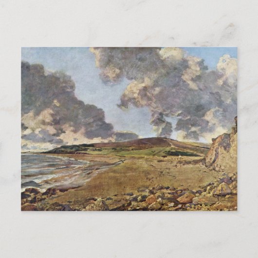 Weymouth Bay by Constable John (Beste Qualität) Postkarte (Vorderseite)
