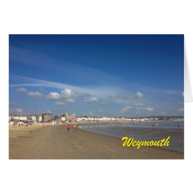 Weymouth Beach (Vorderseite (Horizontal))