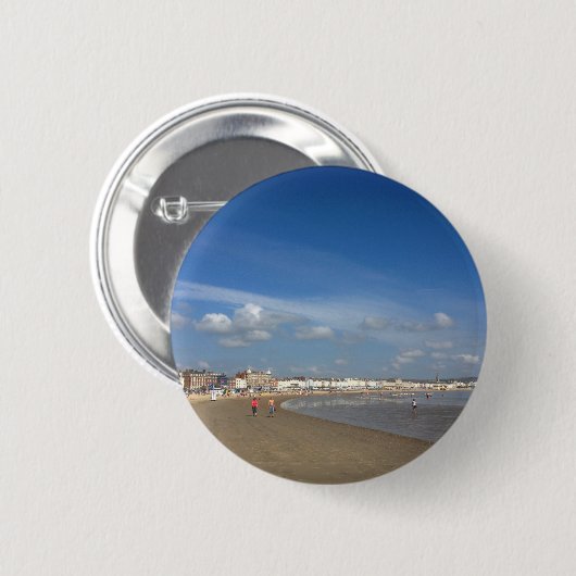 Weymouth Beach Button (Vorne & Hinten)