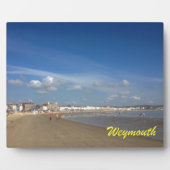 Weymouth Beach Fotoplatte (Vorderseite)