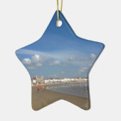 Weymouth Beach Keramik Ornament (Links)