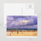 Weymouth Beach Postkarte (Vorne/Hinten)