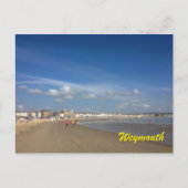 Weymouth Beach Postkarte (Vorderseite)