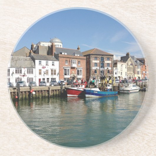 Weymouth - Berufliches Foto. Getränkeuntersetzer (Vorne)