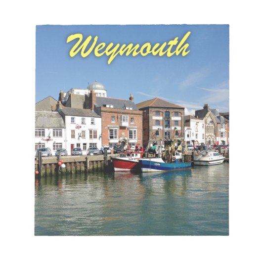Weymouth - Berufliches Foto. Notizblock (Vorderseite)