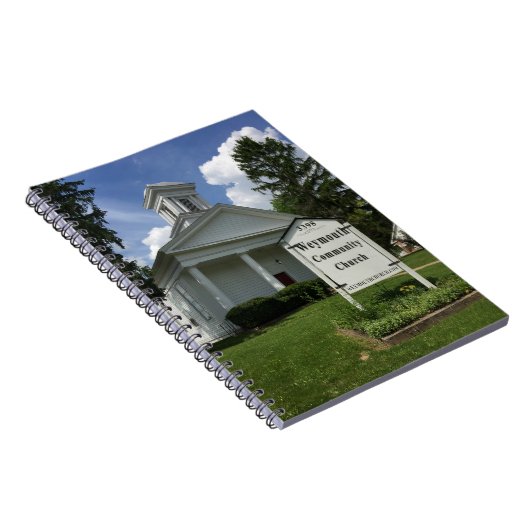 Weymouth Gemeindekirchezeitschrift Notizblock (Rechte Seite)