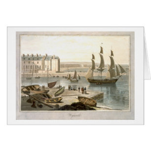 Weymouth Hafen, von 'einer Reise um großen Briten