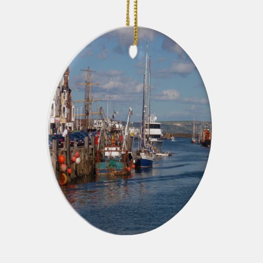 Weymouth Harbour Keramikornament (Rechts)