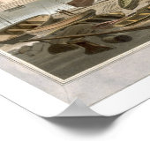 Weymouth Harbour, von 'A Voyage Around Great Brit Poster (Ecke)