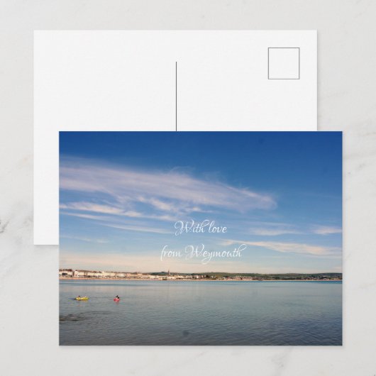 Weymouth Postkarte (Vorne/Hinten)