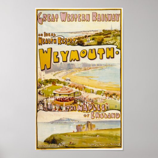 Weymouth Print Poster (Vorne)