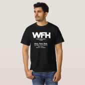 WFH - work from home - VERB T-Shirt (Vorne ganz)
