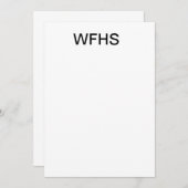 WFHS EINLADUNG (Vorne/Hinten)