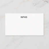 WFHS VISITENKARTE (Vorderseite)