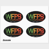 WFPB-Logo - dunkler Aufkleber (Blatt)
