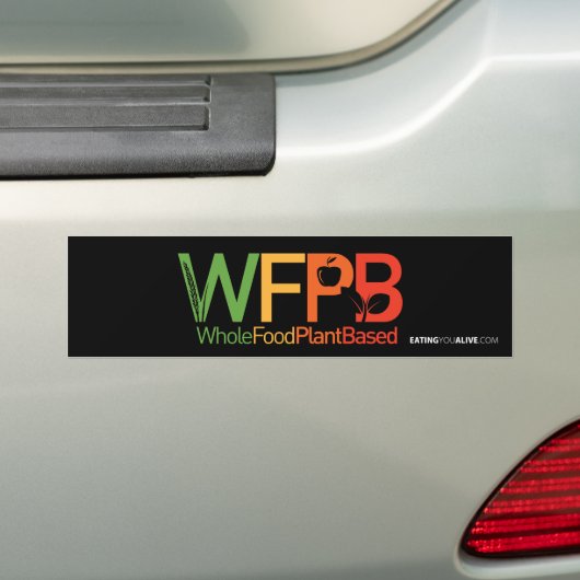 WFPB Logo - dunkler Autoaufkleber (Auf Auto)