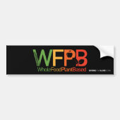WFPB Logo - dunkler Autoaufkleber (Vorne)