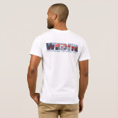 WFR 2018 Front u. Rückseite T-Shirt (Schwarz voll)